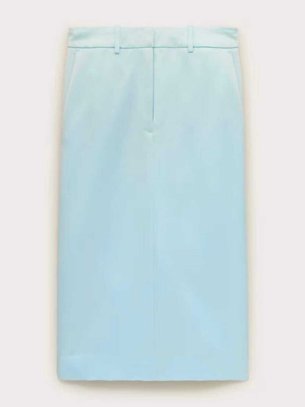 j.crew trouser pencil skrt in duchesse satin. size: 6. Color: Midday skies.